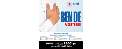 Yangın ve sel bölgelerine destek için  