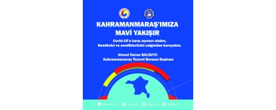 KAHRAMANMARAŞ'IMIZA MAVİ YAKIŞIR